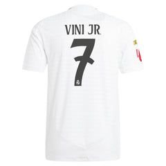 Vini Jr. Real Madrid adidas 2024/25 Home Authentic Player Jersey - White adidas