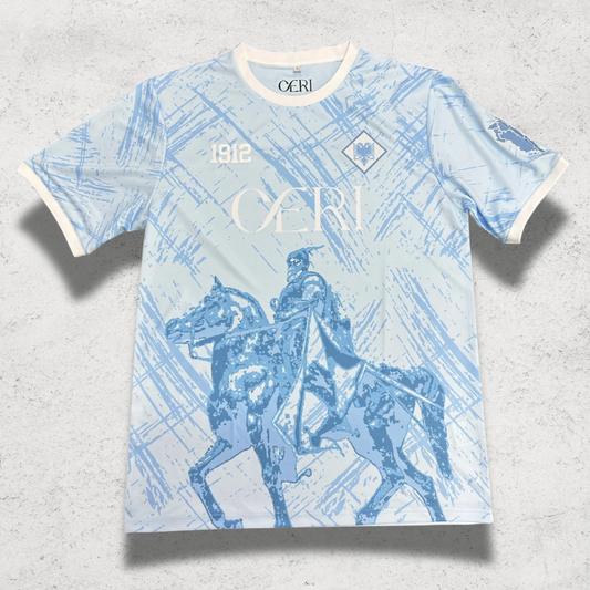 🇦🇱 Albanian “Skanderbeg” Jersey in Blue — Limited Edition