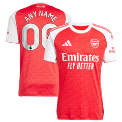 Arsenal adidas 2025/26 Home Custom Jersey - Red Adidas