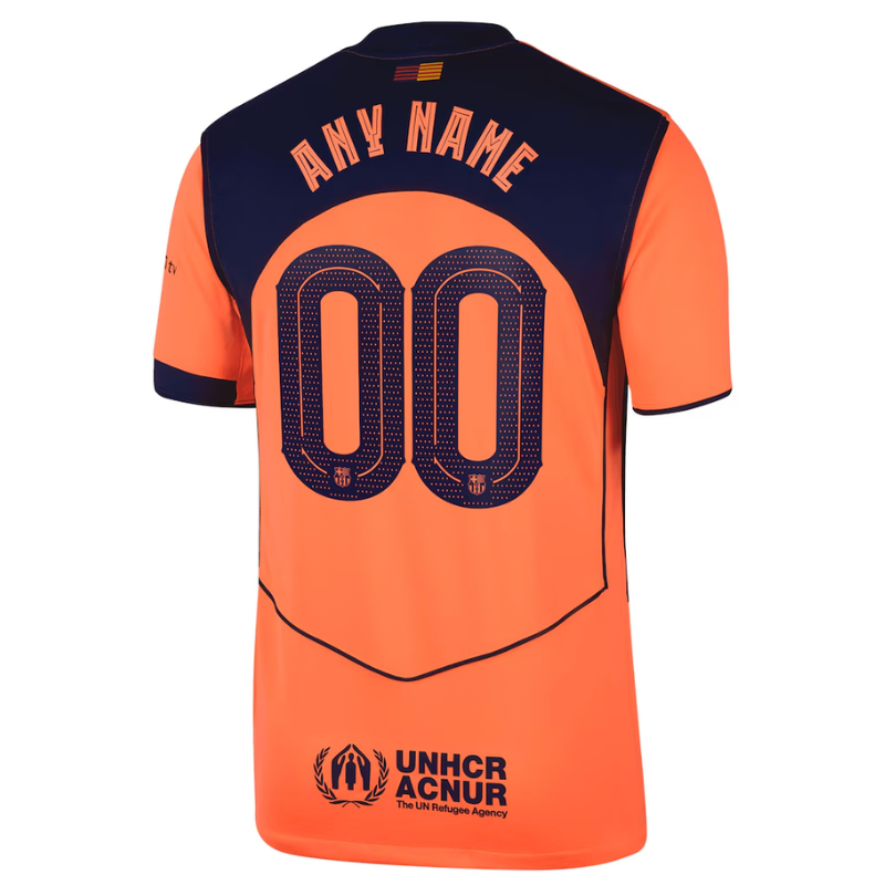 Barcelona Nike 2025/26 Third Jersey - Orange Nike