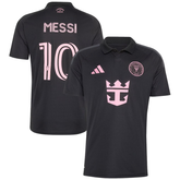 Black & Pink Performance Football Jersey – Premium Soccer Shirt (Messi)