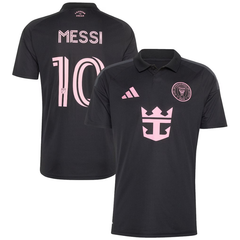 Black & Pink Performance Football Jersey – Premium Soccer Shirt (Messi)