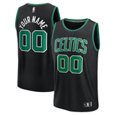 Boston Black & Green Basketball Jersey
