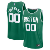 Boston Green & White Basketball Jersey