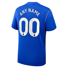 Chelsea Men's Premium Wavy Stripe Football Shirt – Slim Fit Pro-Style Matchday Performance Top