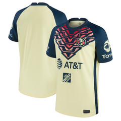 Club America 2021/22 Home Breathe Stadium Jersey - Yellow