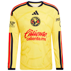 Club America 2026/27 Home Long Sleeve Jersey - Yellow