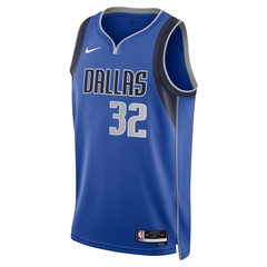 Dallas Royal Blue & Navy Basketball Jersey (Flagg)