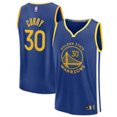 Golden State Warriors Royal Blue & Yellow Basketball Jersey (Curry)