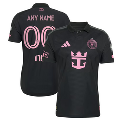 Inter Miami CF Black 2026 Presagio On-Field Patch Custom Jersey