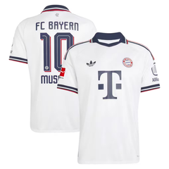 Jamal Musiala Bayern Munich adidas 2026/27 Away On-Field Jersey - White