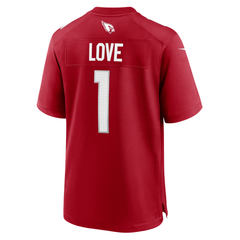 Jeremiyah Love Arizona Cardinals Nike 2026 NFL Draft First Round Pick No. 3 Team Game Jersey - Cardinal