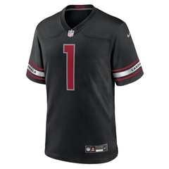 Jeremiyah Love Arizona Cardinals Nike Alternate Game Player Jersey - Black