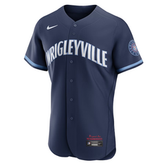 Chicago Cubs Nike City Connect Authentic Jersey - Navy - Nike