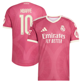 Kylian Mbappé Real Madrid adidas 2026/27 Third On-Field Jersey - Pink