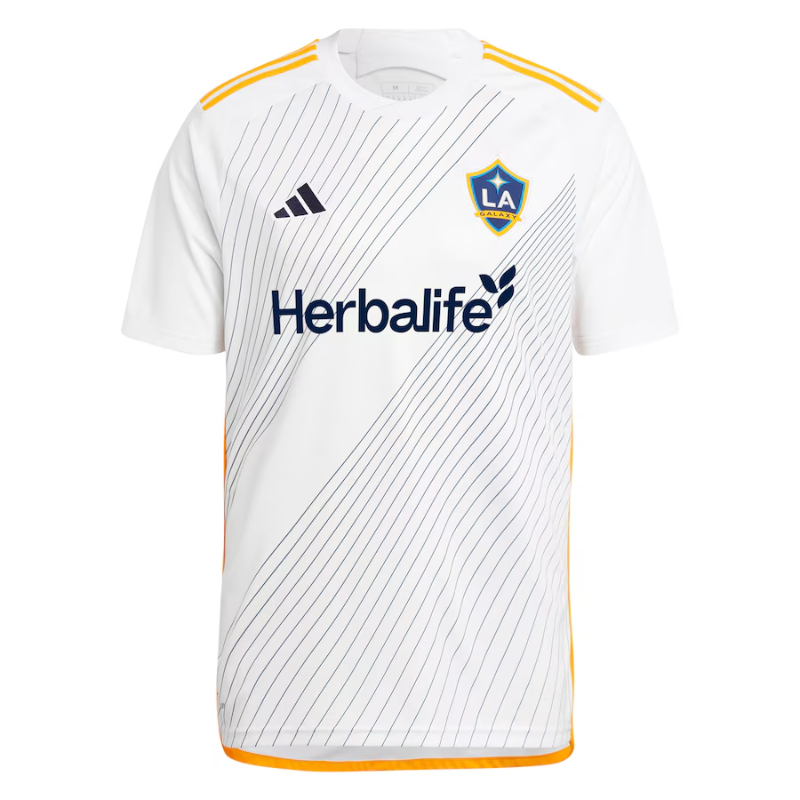 LA Galaxy adidas 2024 Angeleno Kit Custom Jersey - White Adidas