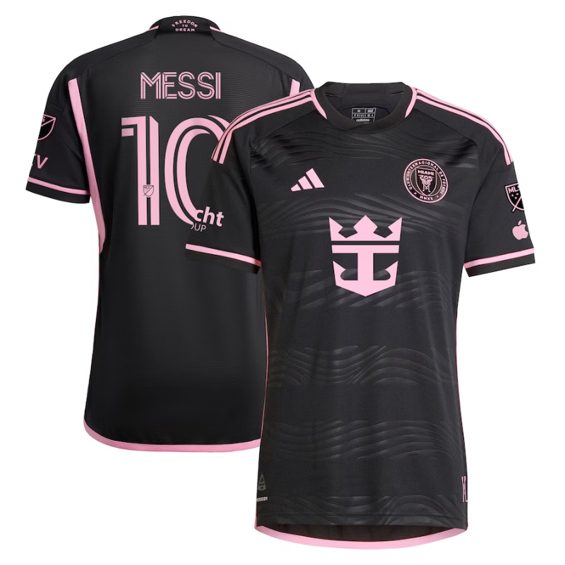 Lionel Messi Inter Miami CF adidas 2024 La Noche Player Jersey - Black Adidas