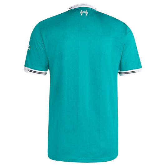 Liverpool adidas 2025/26 Third Authentic Jersey with Patch - Green Adidas