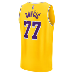 Los Angeles Lakers Gold & Purple Fastbreak Basketball Jersey (Dončić)