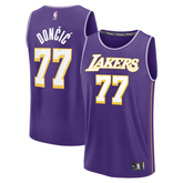Los Angeles Lakers Purple & Gold Fastbreak Basketball Jersey (Dončić)