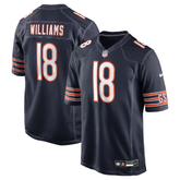 Men's Navy & Orange American Football Jersey (Chicago Bears)