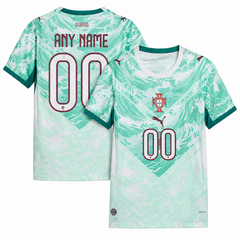 Men's Premium Mint Green and Teal Abstract Pattern Football Shirt – Slim Fit Pro-Style Matchday Performance Top