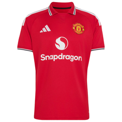Men's Premium Red Polo-Style Custom Football Shirt – Regular Fit Matchday Performance Top