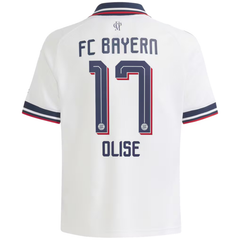 Michael Olise Bayern Munich adidas 2026/27 Away Jersey - White