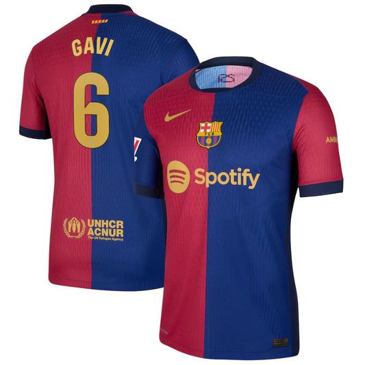 Gavi Barcelona Nike 2024/25 Home Authentic Player Jersey - Royal Nike