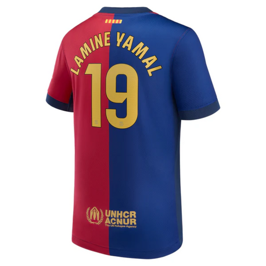 Lamine Yamal Barcelona Nike 2024/25 Home Player Jersey - Royal Nike