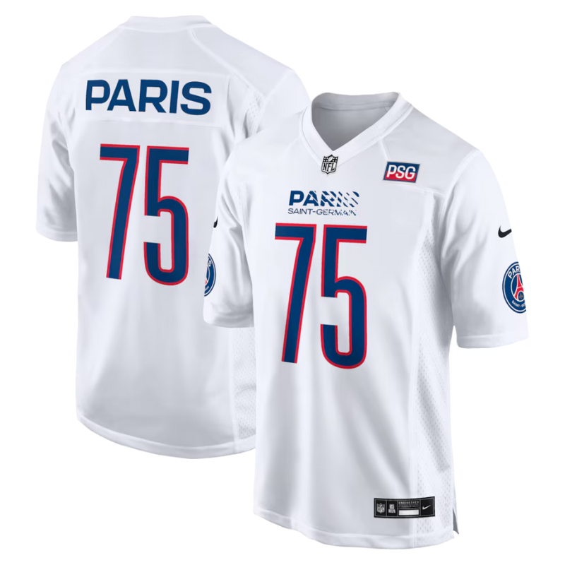 Paris Saint-Germain Nike 2025 Soccer x NFL Game Jersey - White Nike