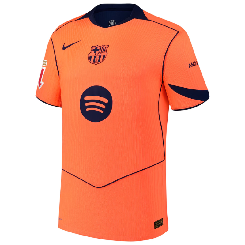 Raphinha Barcelona Nike 2025/26 Third Authentic Player Jersey - Orange Nike