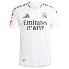 Real Madrid adidas 2024/25 Home Custom Jersey - White Adidas