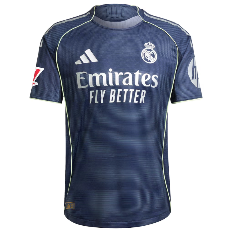 Real Madrid adidas 2025/26 Away Authentic Jersey - Blue Adidas