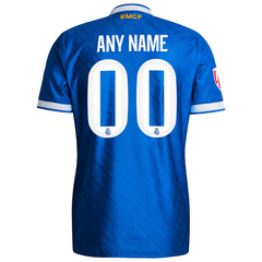 Real Madrid adidas 2025/26 Third Authentic Custom Jersey - Blue Adidas