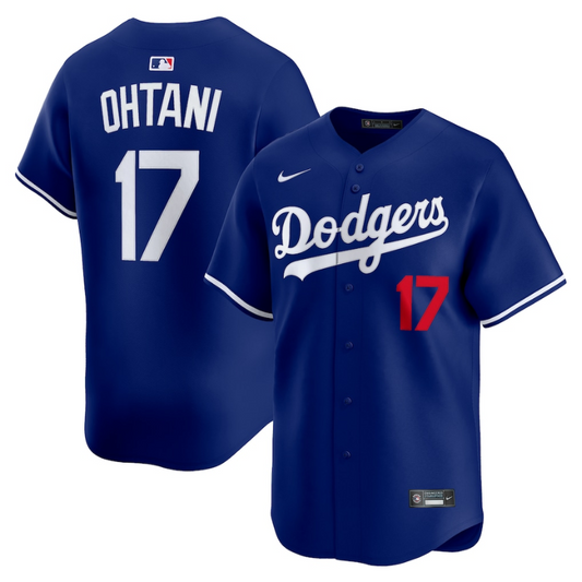 Shohei Ohtani Los Angeles Dodgers Nike Alternate 2 Limited Jersey - Royal Nike