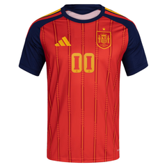 Spain National Team adidas 2026 Home Custom Jersey - Red
