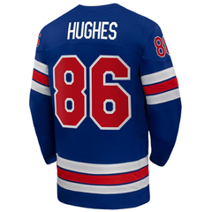USA Royal Blue Hockey Jersey (HUGHES 86)