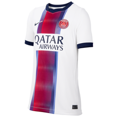 White, Red & Navy Soccer Jersey (Dembélé)