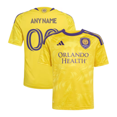 Yellow & Purple Performance Football Jersey – Premium Custom Soccer Shirt (Orlando City SC)