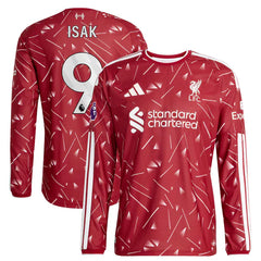 adidas Alexander Isak Liverpool 2026/27 Home Authentic Long Sleeve Jersey