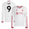 adidas Alexander Isak Liverpool 2026/27 Home Authentic Long Sleeve Jersey
