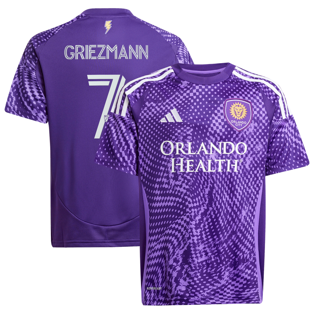 adidas Antoine Griezmann Orlando City SC Youth 2025 Replica Jersey
