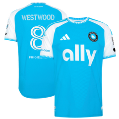 adidas Ashley Westwood Charlotte FC 2026 Authentic Jersey