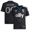 adidas Charlotte FC Youth 2025 Fortress Kit Replica Custom Jersey