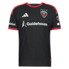 adidas D.C. United 2026 Black-and-Red Authentic Custom Jersey