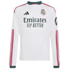 adidas Federico Valverde Real Madrid Youth Home Replica Long Sleeve Jersey