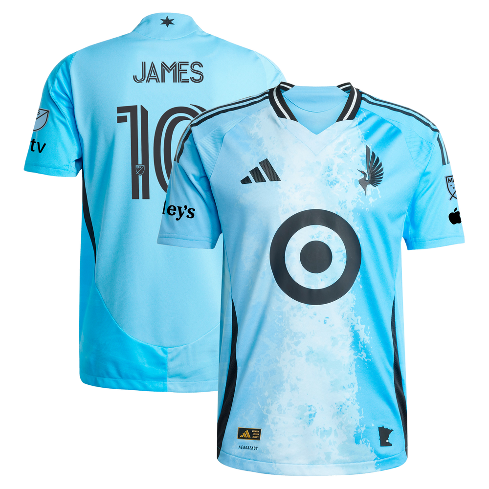 adidas James Rodriguez Minnesota United FC 2025 Authentic Jersey