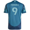 adidas Jesus Ferreira Seattle Sounders FC 2025 The Salish Sea Authentic Player Jersey