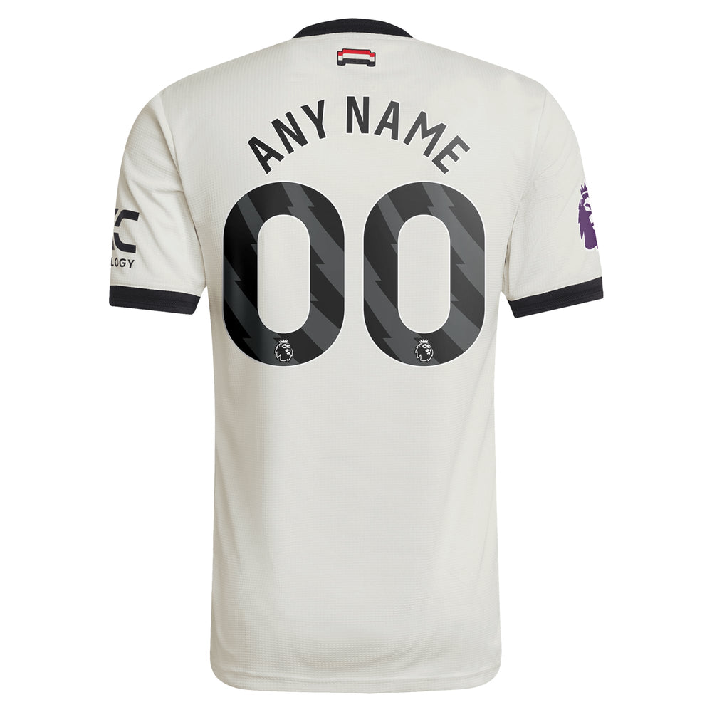 Adidas Originals Manchester United 2024/25 Third Authentic Custom Jersey